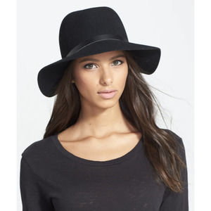 Rag & Bone Hat Floppy Brim Felted Wool Fedora NWOT